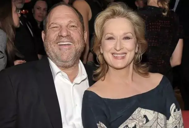 Meryl Streep and Weinstein