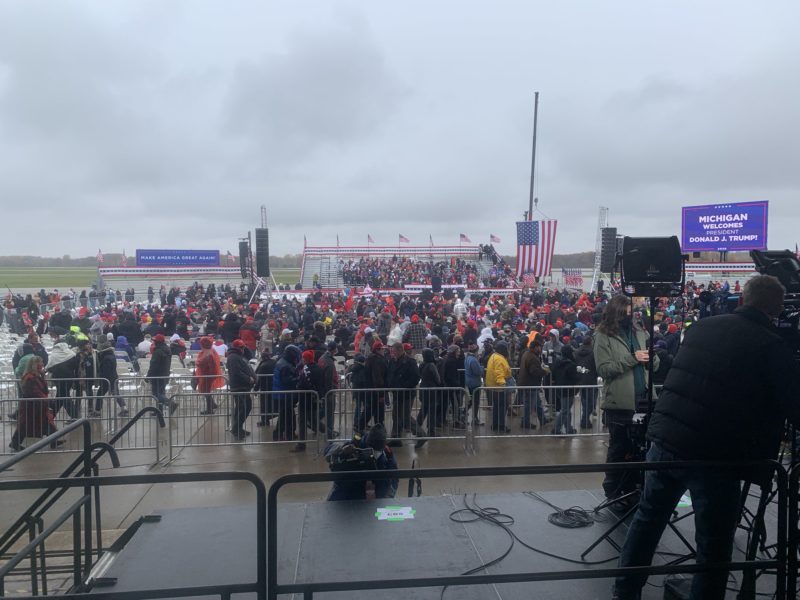 Trump Rally Michigan