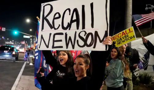 recall newsom march